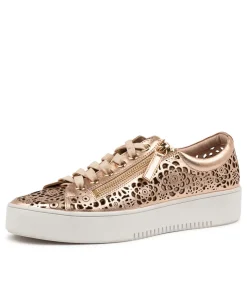 Leitha Rose Gold Leather