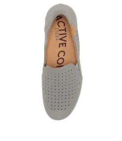 Liana W Steel Leather