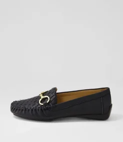 Lille Black Leather Loafers