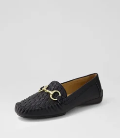 Lille Black Leather Loafers