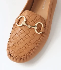 Lille Dark Tan Leather Loafers