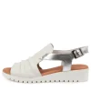 Madis Dj White Silver Leather