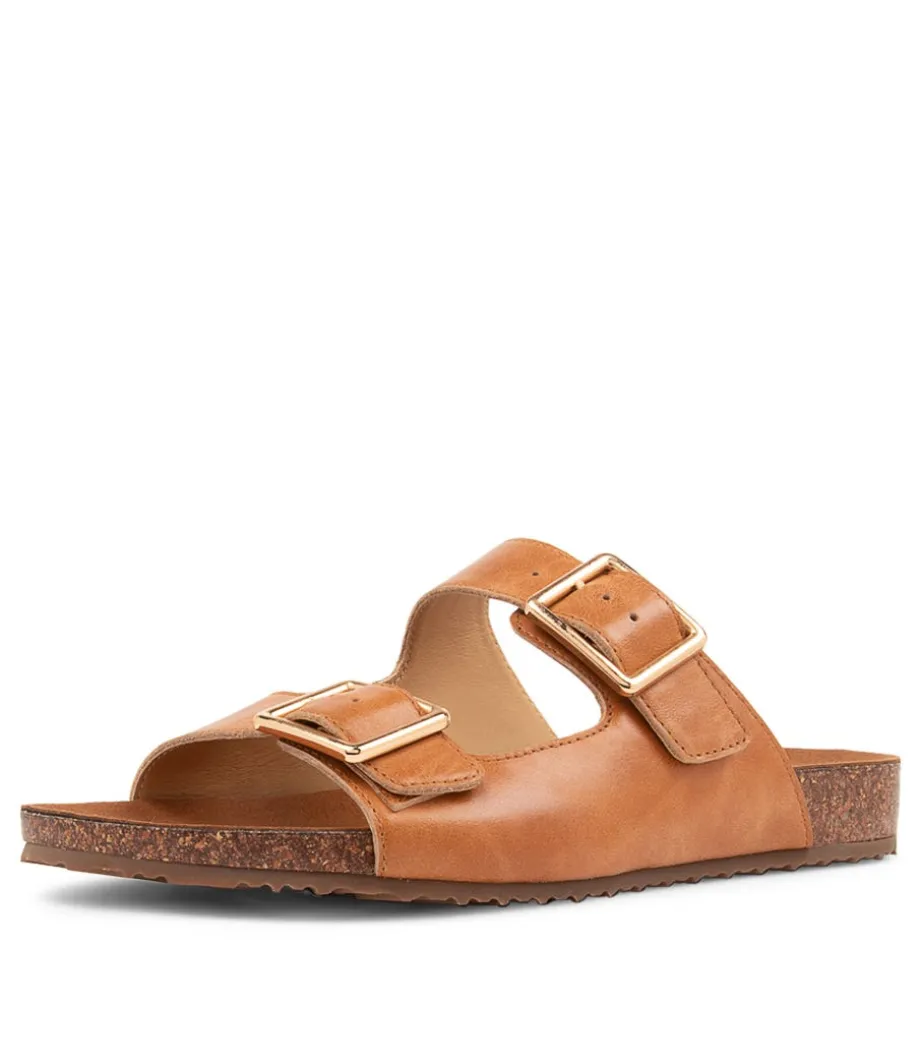 Makosa Xw Tan Leather Sandals