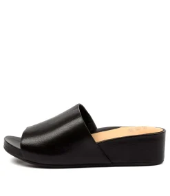 Marcy W Black Leather