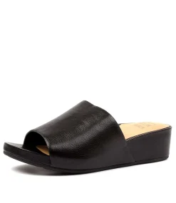 Marcy W Black Leather