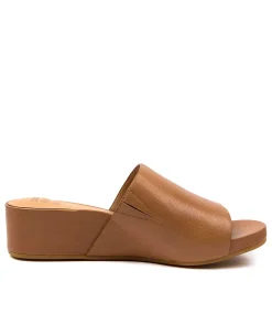 Marcy W Dk Tan Leather