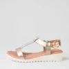 Marj Metallic Multi Leather Sandals
