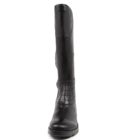 Marlo W Black Leather