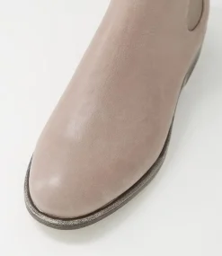Martela Smoke Leather Chelsea Boots