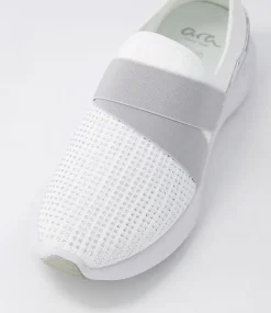 Maya 30 White Leather Sneakers