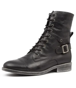 Mekhi Black Leather