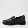 Metters W Black Leather Loafers