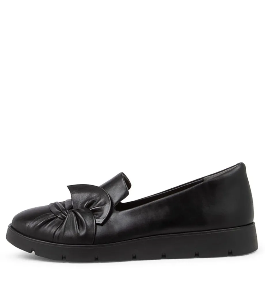 Miless W Black Leather