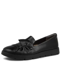 Miless W Black Leather