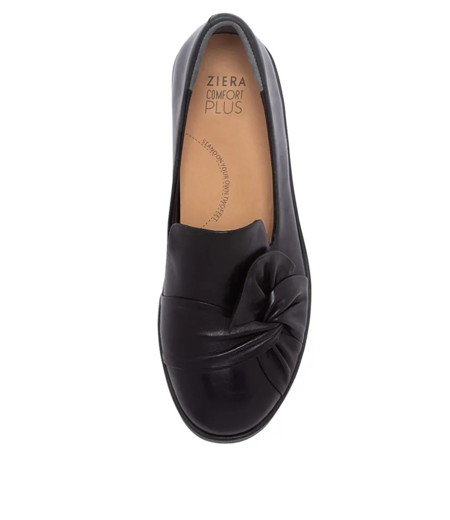 Miless W Black Leather