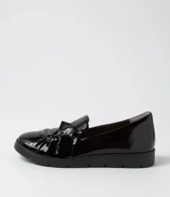 Miless W Black Patent Leather Loafers