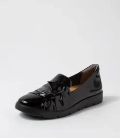 Miless W Black Patent Leather Loafers