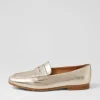Milica Platino Leather Loafers