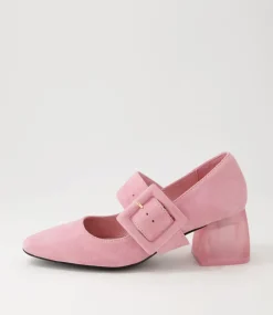 Milsom Pink Suede Heels