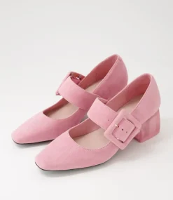 Milsom Pink Suede Heels