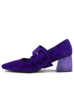Milsom Purple Suede Heels