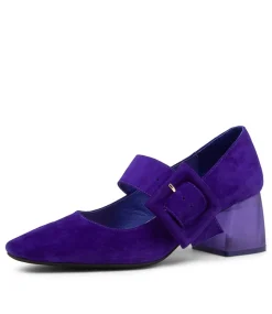 Milsom Purple Suede Heels