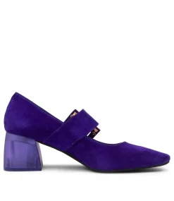 Milsom Purple Suede Heels