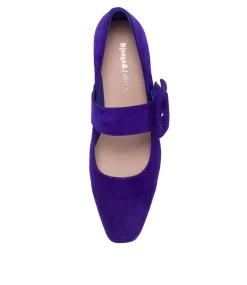 Milsom Purple Suede Heels