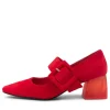 Milsom Red Suede Heels