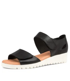 Monte Dj Black White Sole Leather