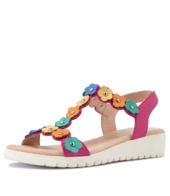 Murmur Fuchsia Multi Sandals