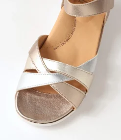 Nacola2 Xw Metallic Multi Leather Sandals