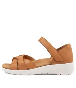Nacola Xw Tan Leather Sandals