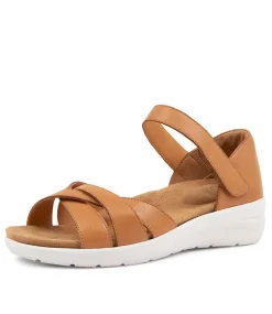 Nacola Xw Tan Leather Sandals