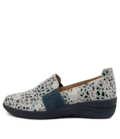 Nannu W Navy Splotch Leat