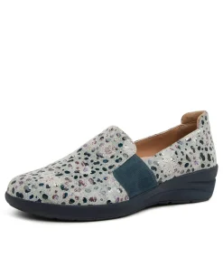 Nannu W Navy Splotch Leat