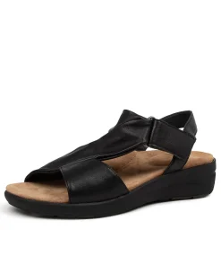 Nazly Xw Black-Black Leat