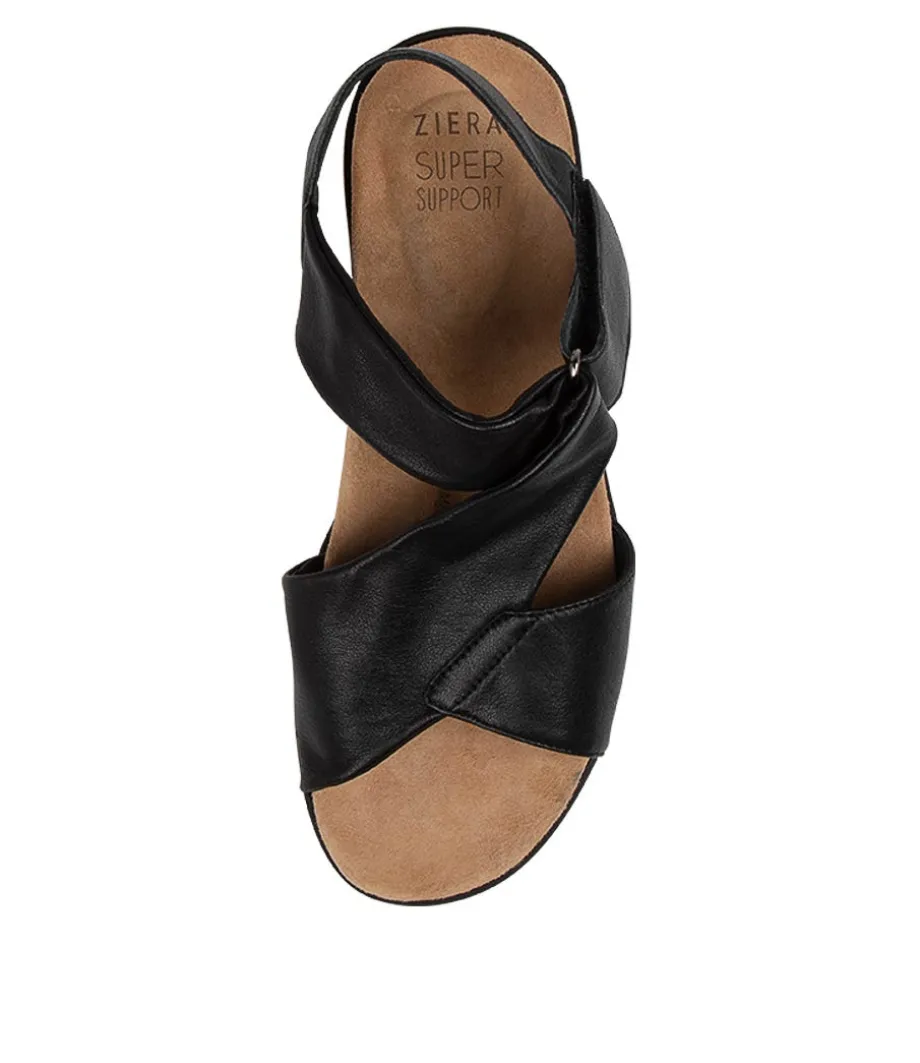 Nazly Xw Black-Black Leat
