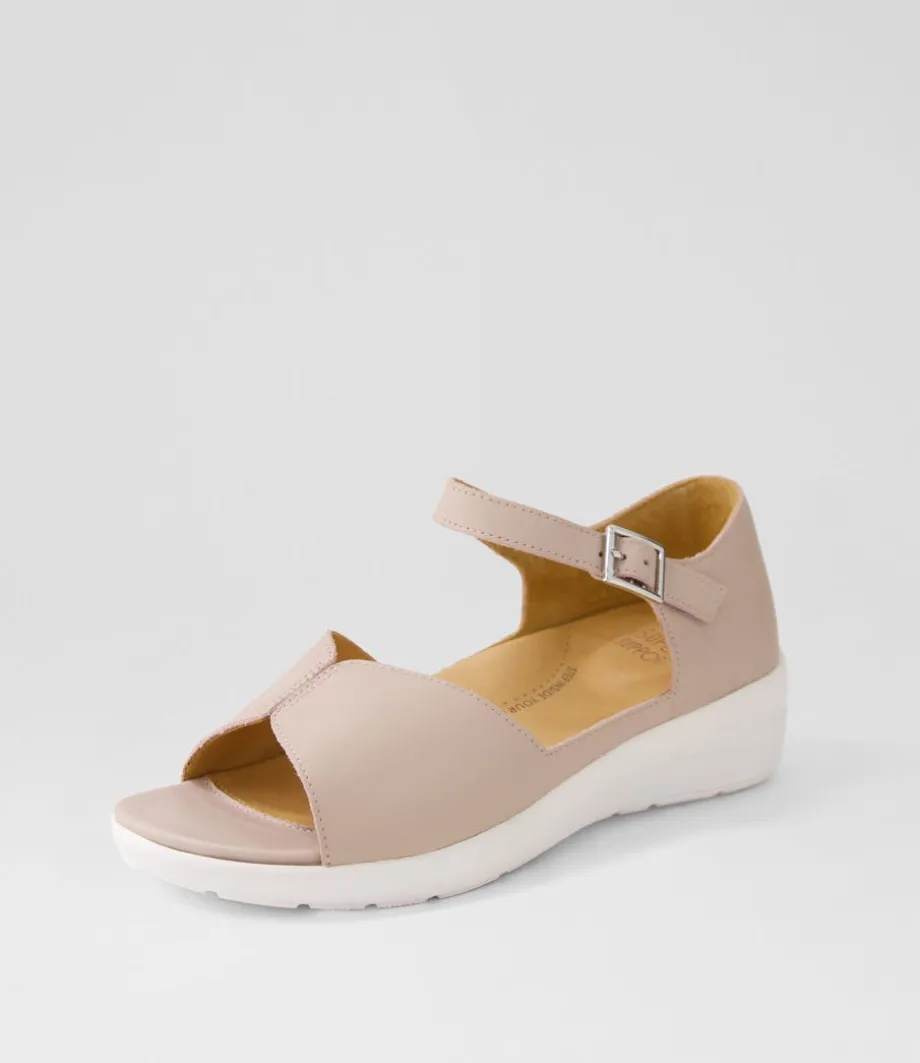 Nemons Xw Seashell Leather Sandals