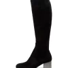 Nething Dj Black Pewter He Stretch Microsuede