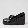 Newcomb Black Patent Leather Heels
