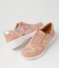Newton W Rose Pink Leopard Multi Sneakers