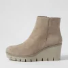 Nish Misty Suede Ankle Boots