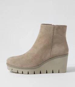 Nish Misty Suede Ankle Boots