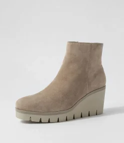 Nish Misty Suede Ankle Boots