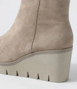 Nish Misty Suede Ankle Boots
