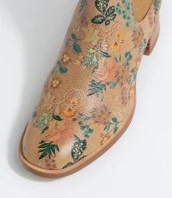 Noyce Vintage Tan Leather Chelsea Boots