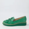 Oclem Dark Emerald Patent Leather Loafers