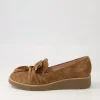 Oclem Light Choc Suede Loafers