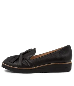 Oclem Lrg Black Leather